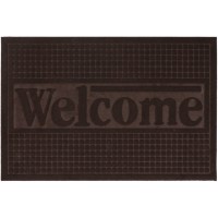 Придверний килимок Eco Fabric Welcome без кромки Коричневий (6090-012), 60х90 см